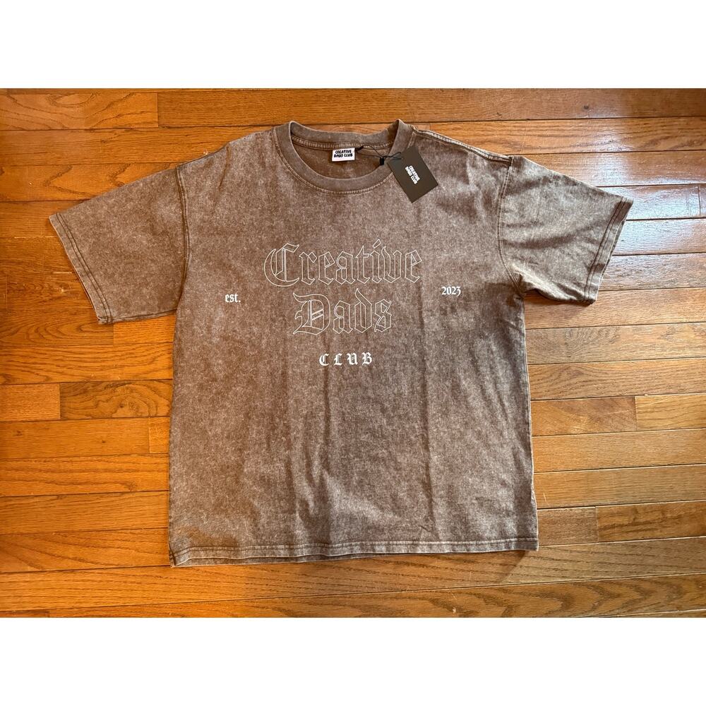 Creative Dads Club Tee Medium NWT